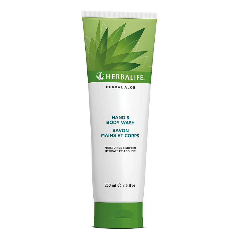 herbalife aloevera boddy wash